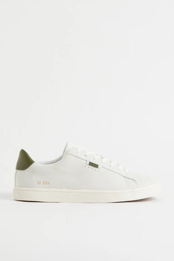 Faux Leather Sneakers – Image 2